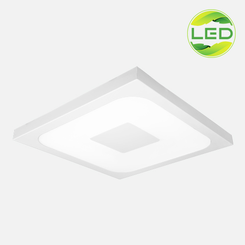 چراغ 60×60 روکار LED مدل آرامیس مربع صنایع روشنایی فار