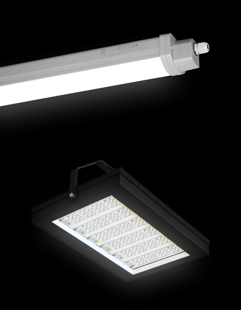 چراغ صنعتی IP65 صنایع روشنایی فار